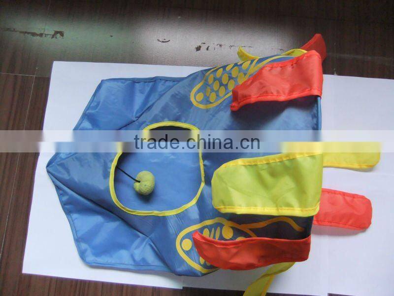 Fur mouse in metal wire ball cat toys