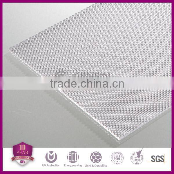 Prism Pattern Light Diffusion Polycarbonate Sheet