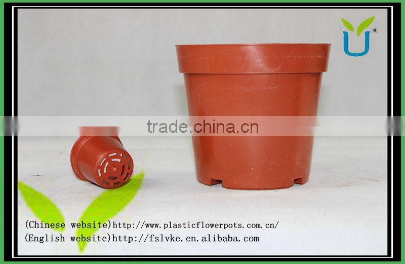 Lovely mini plastic flower pots for seed nursery planter