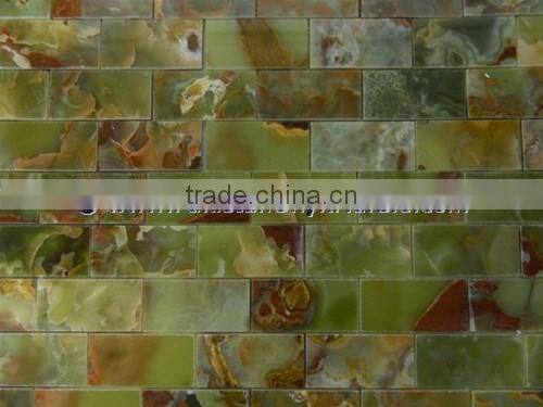EXPORT QUALITY HOT SALE CHEAP PRICE DARK GREEN ONYX MOSAIC TILES COLLECTION