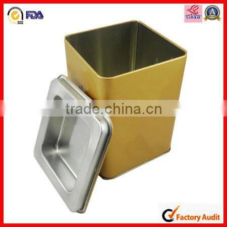 professional manufacturer square wine tin can