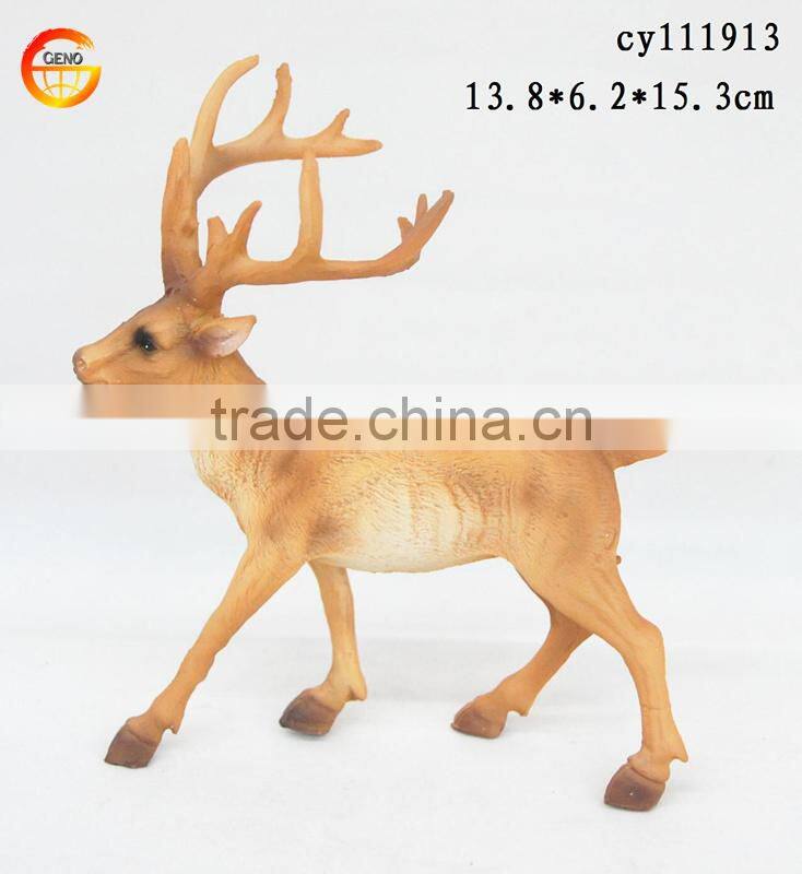Hot selling resin small deer decoration
