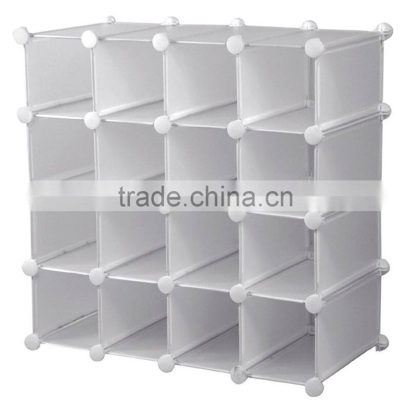 PP DIY Interlocking Shoe Organizer/Rack for 20 Pairs