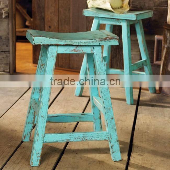 Wooden Stool Customization Design Stool For Bar Rustic Pub Stool