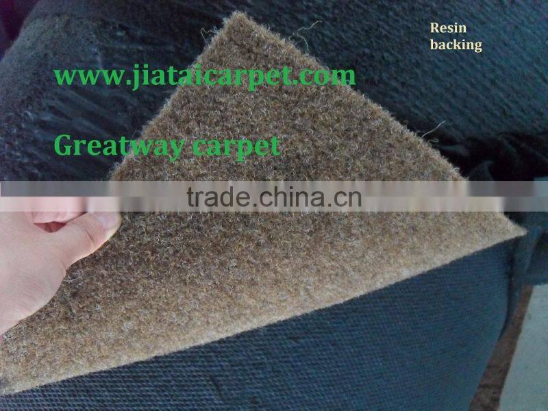 resin backing carpet Needle Punch Brush Track carpet