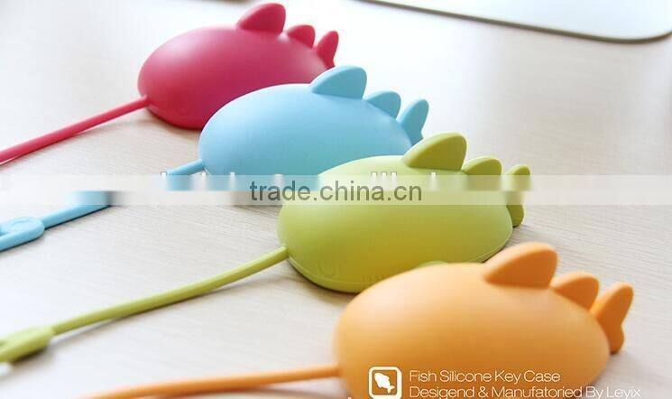 CY061 Storage Carrying Key Bag Holder For Earphones Silicone Headphones Earbuds Memory Card Charms Earphone Accessories