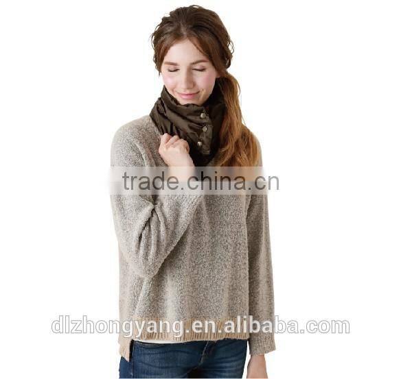 Feather down kids adult neckwear neck scarf knitting pattern neck warmer scarf