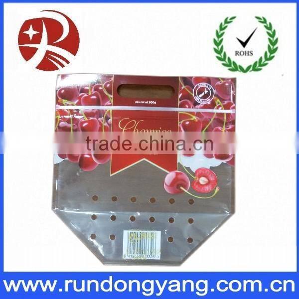 hot sale plastic stand up pouch slider zip lock fruit packing bag