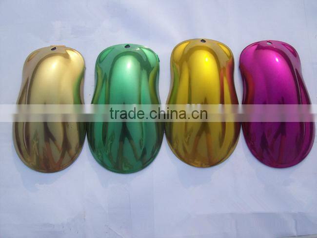 Custom family statue silver electroplate resin deer figurines