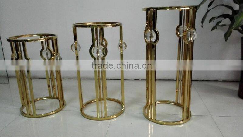 luxury marble top indoor flower shelf