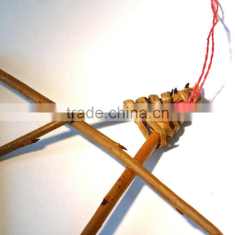 hanging wicker star for christmas decoration / wedding & home decoration