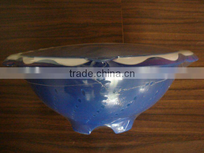 plastic salad container, plastic salad bowl