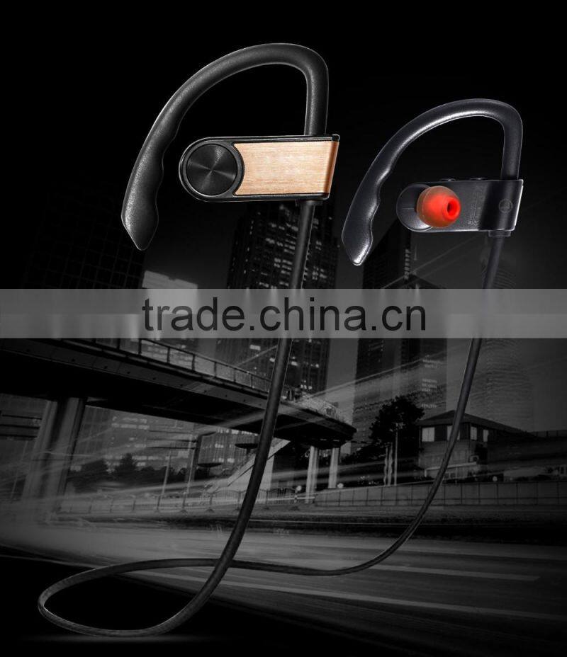 Hot new product for 2016 hanging ear type stereo headset bluetooth