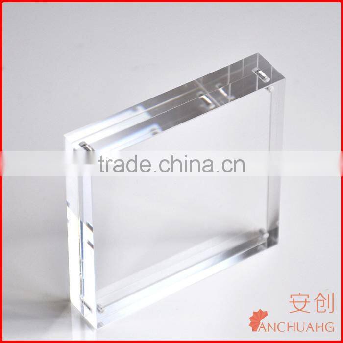 acrylic transparent block