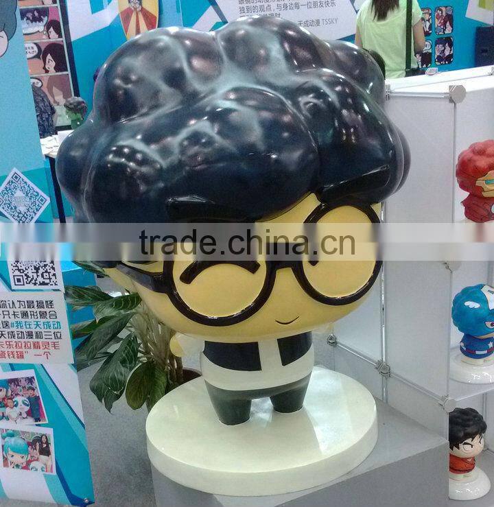 Fiberglass cartoons mascot