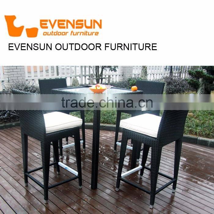 evensun rattan high back rattan bar stools cheap rattan bar stools