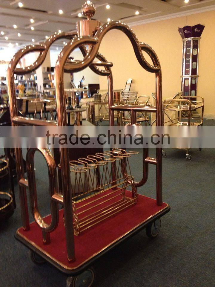 Flamble cart catering carts for hotel restaurant