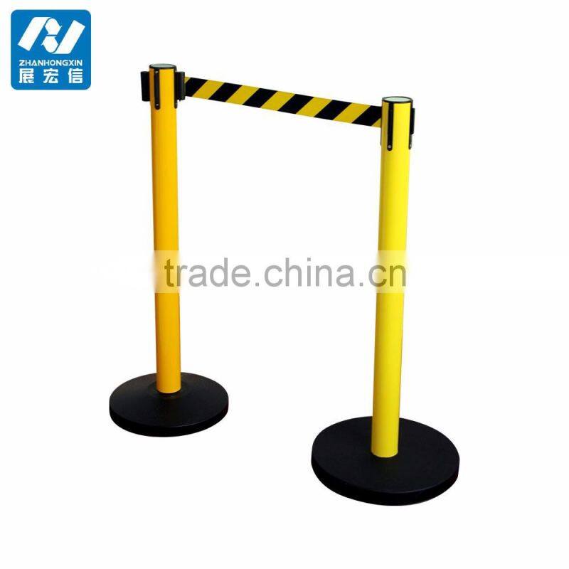 Retractable Belt Queue Control Bank Barrier