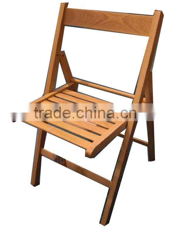 welcomed folding wooden chair