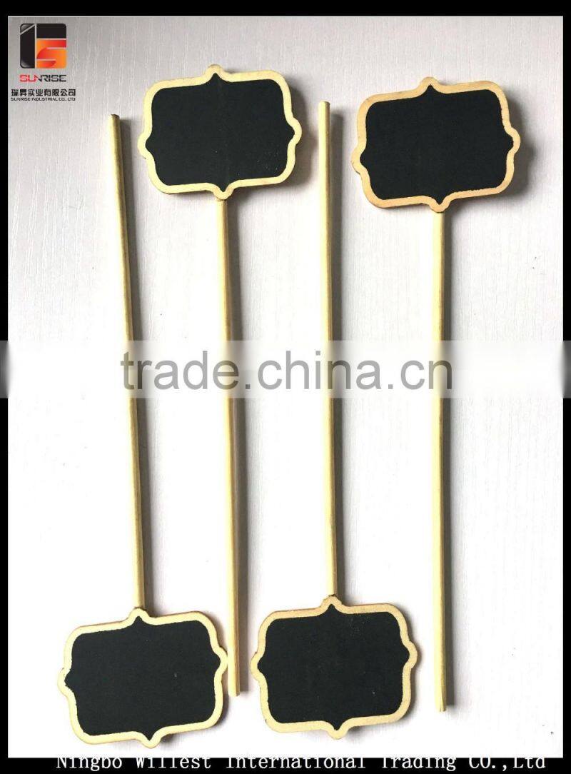 plastic nursery plant label flower standing tag