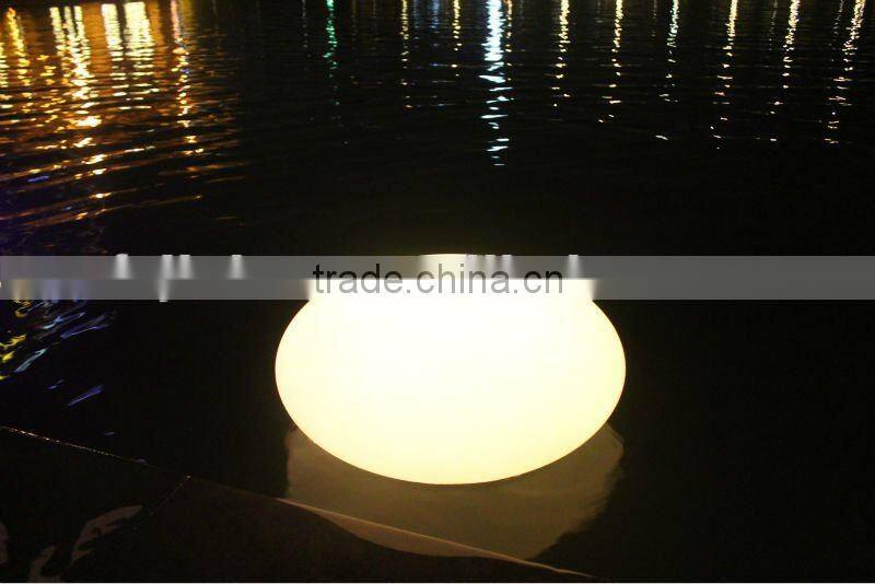 Colorful rechargeable waterproof LED ball garden light