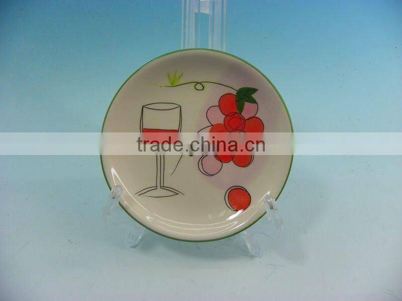 Round Ceramic Fruit tray