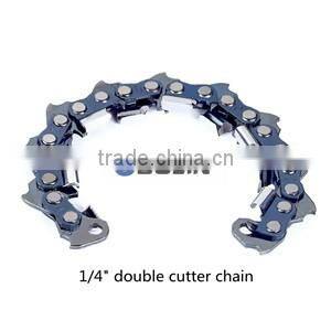 Manufacture 14" 3/8"lp .050"gauge Round Chisel King Chainsaw Saw Chain Loop