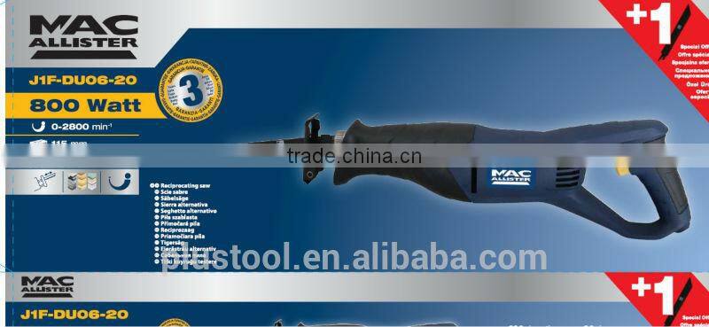 800W Electric Reciprocating Saw with GS CE FFU
