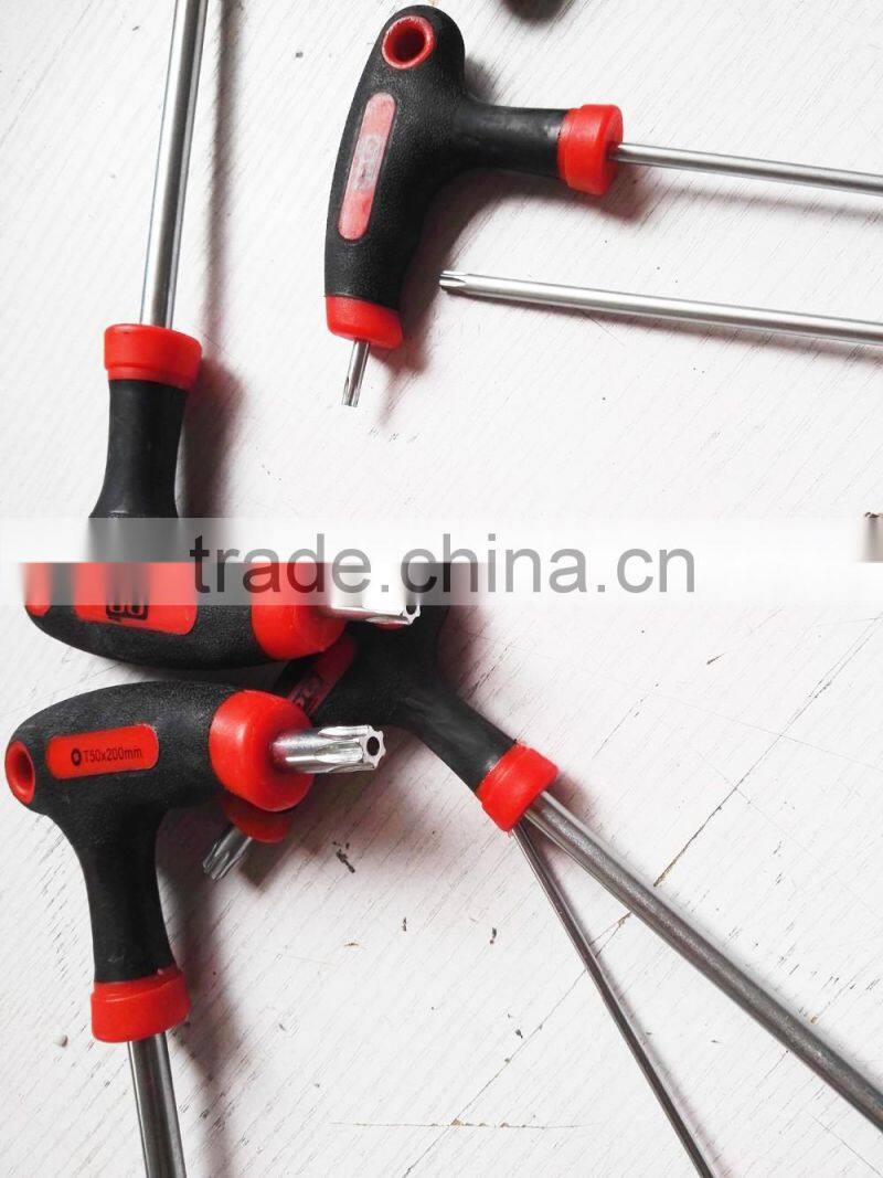 T Type Handle Hex Wrench(spanner) (1.5-10mm) hex key allen/torx star