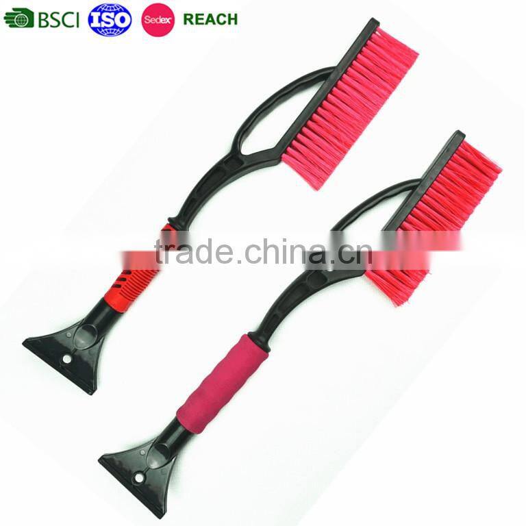 heavy duty Snow Brush with Ice Scraper and Squeegee