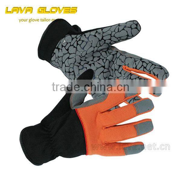 Silicone Dotted Slip Resistant Gloves