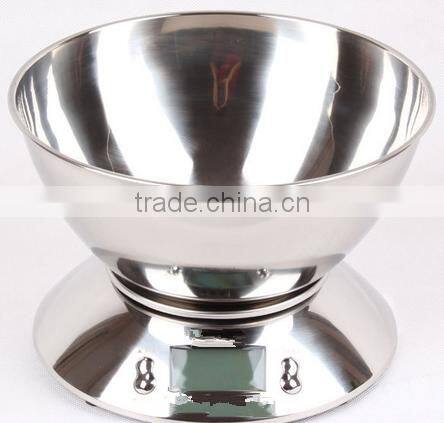Multifunction Food Kitchen Scale with Removable Bowl