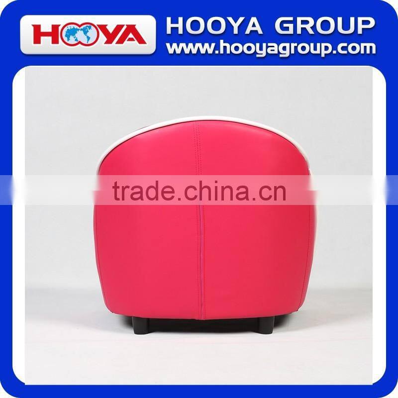 Kids sofa- red, W58cm* D46cm* H54cm,PU+sponge+crude wood