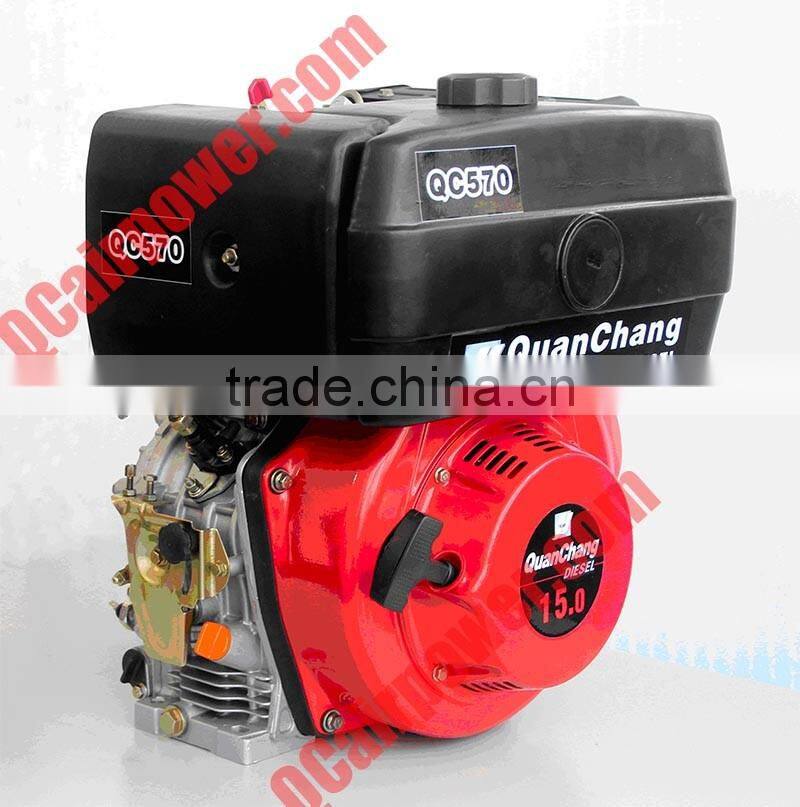 195FA single air-cooled diesel engine