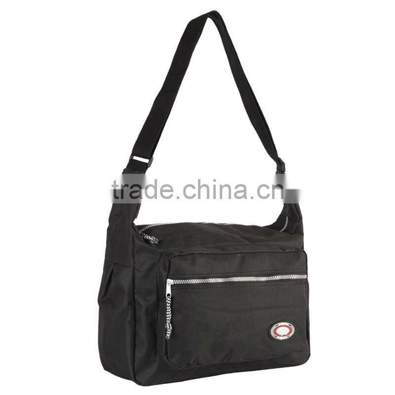 Fashion one strap sling bag for sports with polyester material