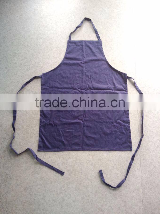 Hot sale Cheap Wholesale Design Dyed Cotton Kitchen Aprons/ Cooking Apron(Z-AP-002)