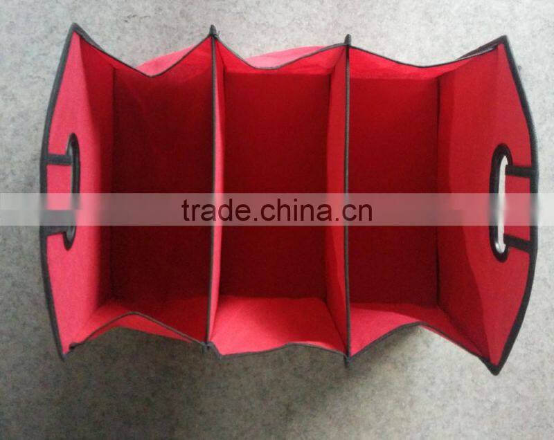 Wholesale custom logo premium advantage travel storage Collapsible car trunk organizer