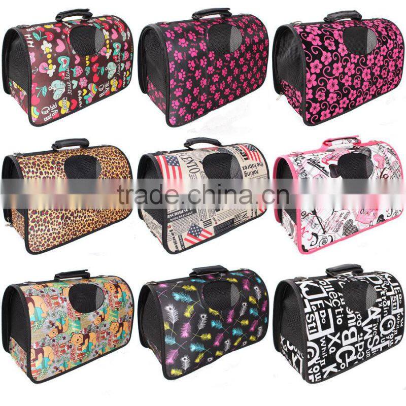 New Portable Dog Pet Puppy Travel House Kennel Tote Crate Carrier Shoulder Bag