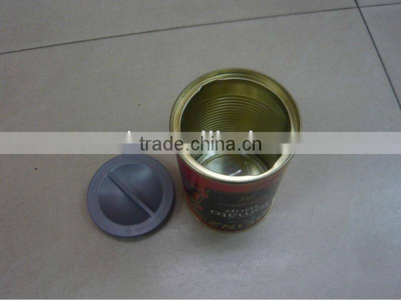 Metal Safe Can with easy open lid