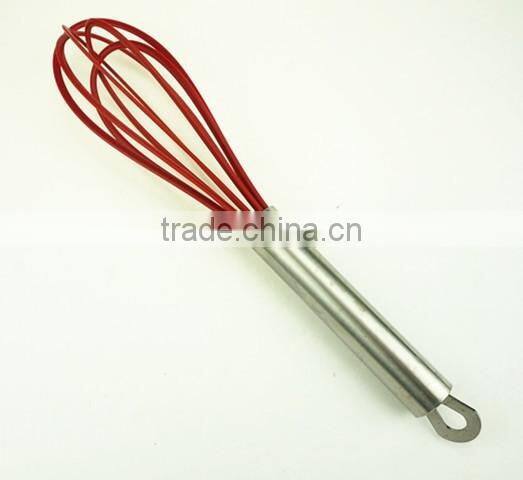13019 stainless steel Egg Beater Blender with rubber insert