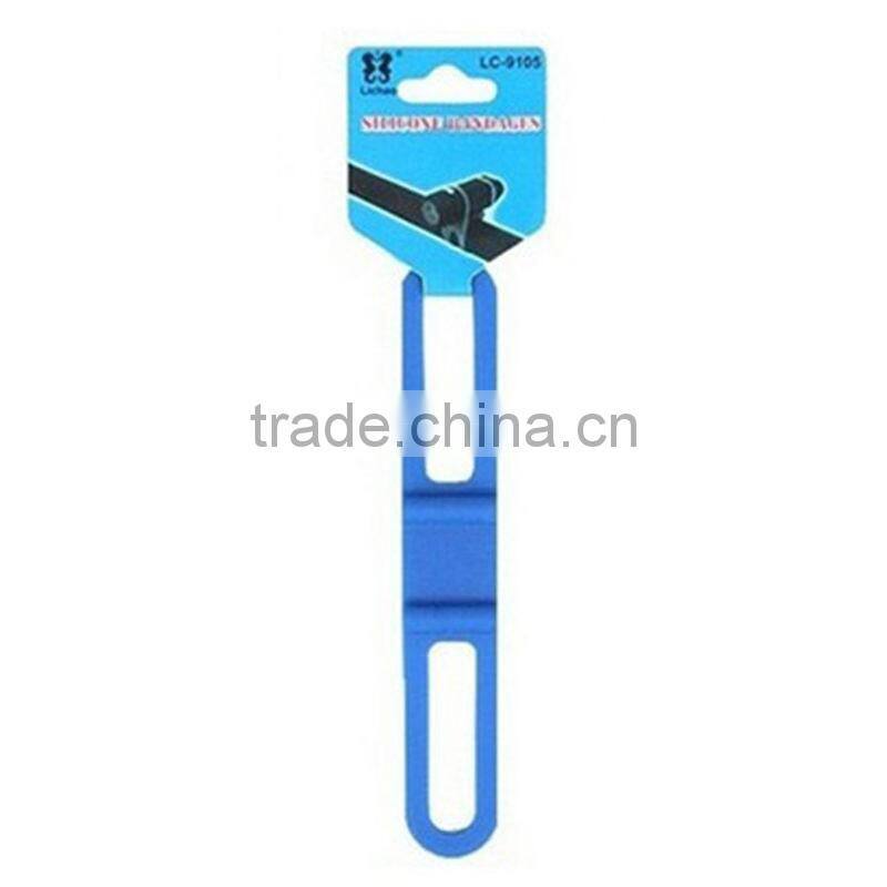 2016 New arrival Torch Phone Flashlight Bands Elastic Silicon Strap Bandage Mountain Road Bicycle Light Mount Holder