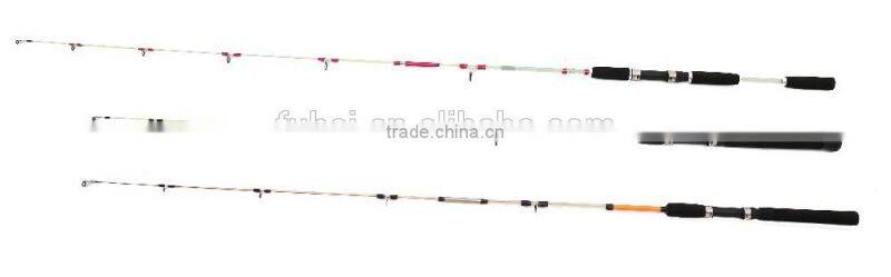 Solid fiberglass fishing rod blanks