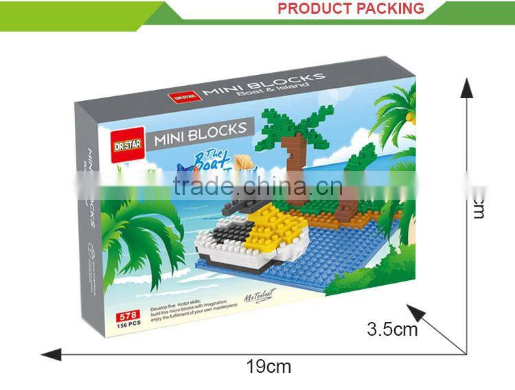 Most popular intelligent toy small plastic building bricks for children