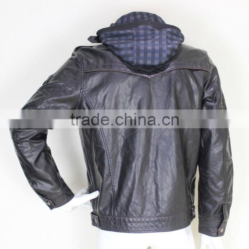 German Mens Fashion PU Leather Jackets