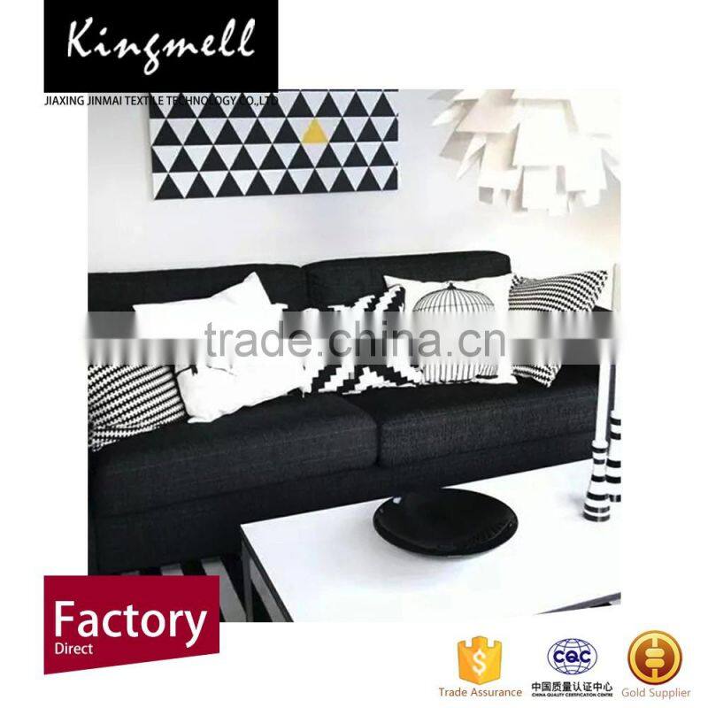 Custom digital printing sofa seat cushion covers simple styles