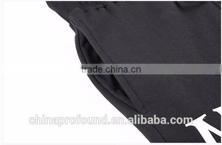Custom latest design casual sweat pants cotton mens sports sweatpants with printing logo