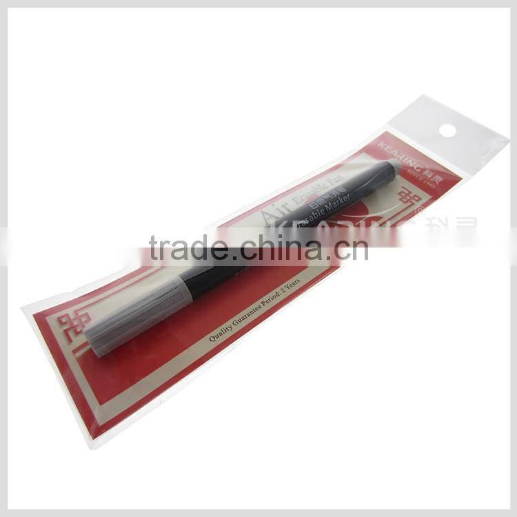 Kearing Brand white erasable marker for dark fabric garment design marking 1pcs per blister card packing #AW10