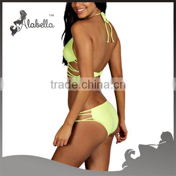 OEM one piece bandage sexy swimwear,swimming wear for women