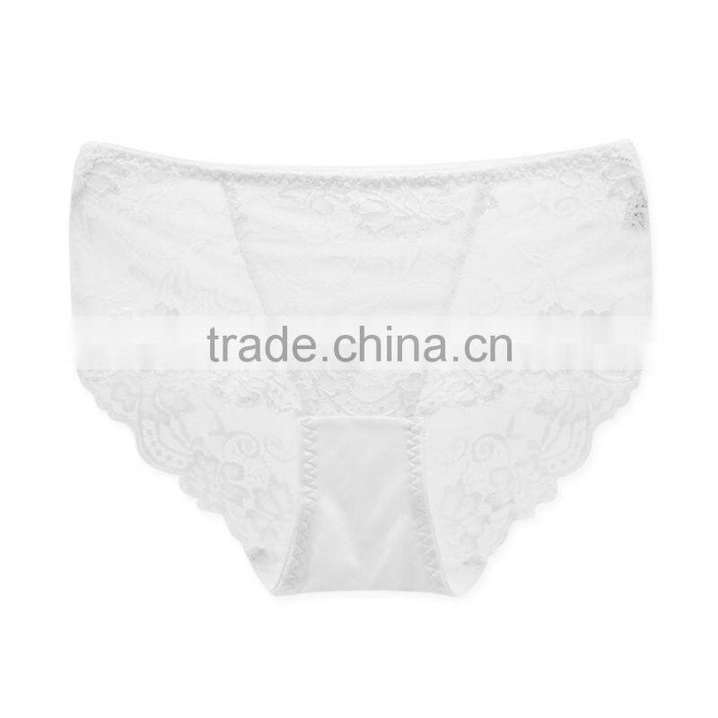 Factory High Quality 100% Silk Custom Sexy Fancy Woman Underwear