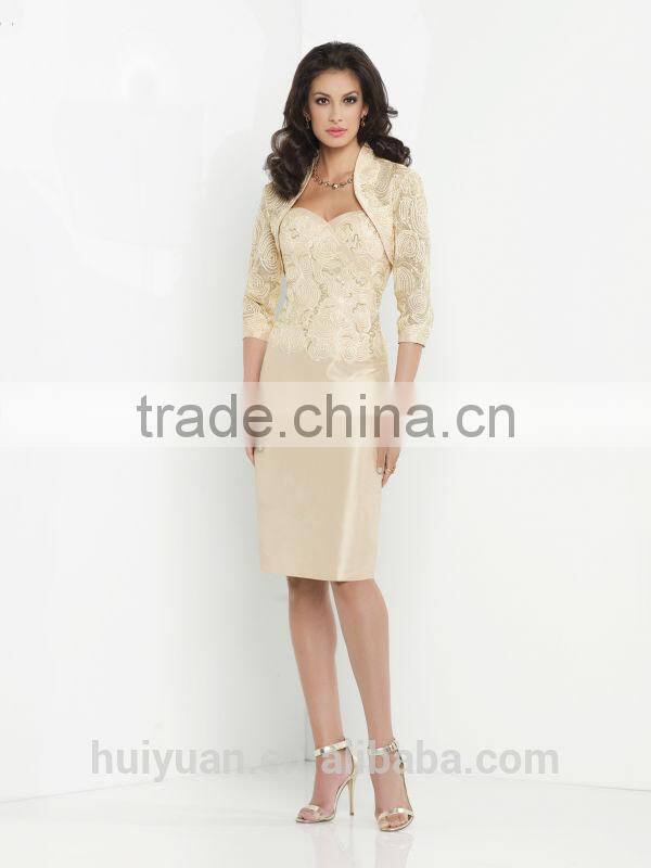 long sleeve satin lace mother bridesmaid dress designers